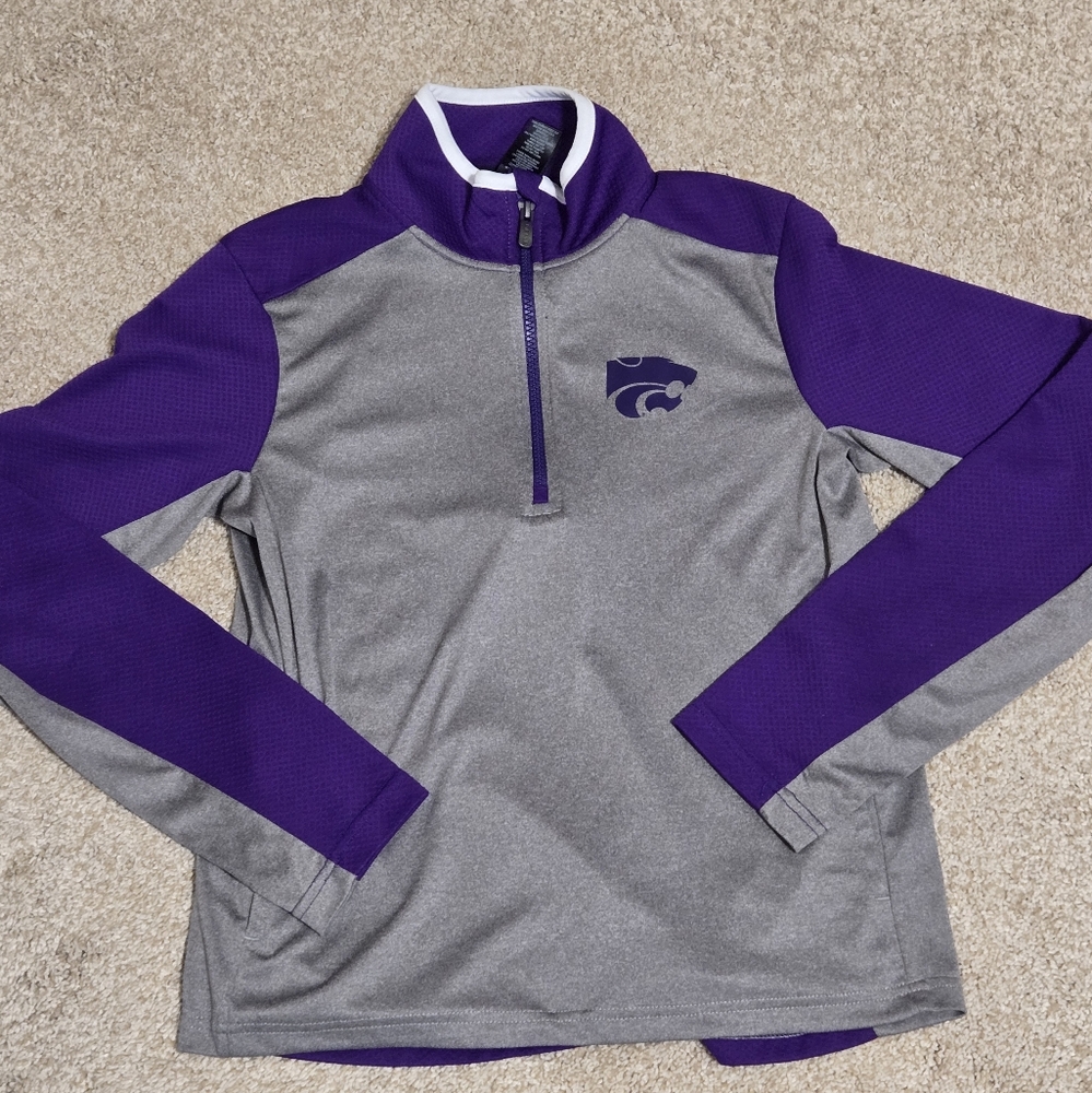 Boys Kansas State Quarter-Zip Pullover